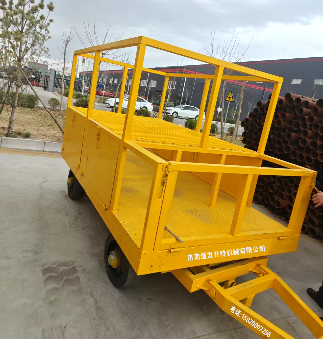 山西12噸牽引板車(chē)